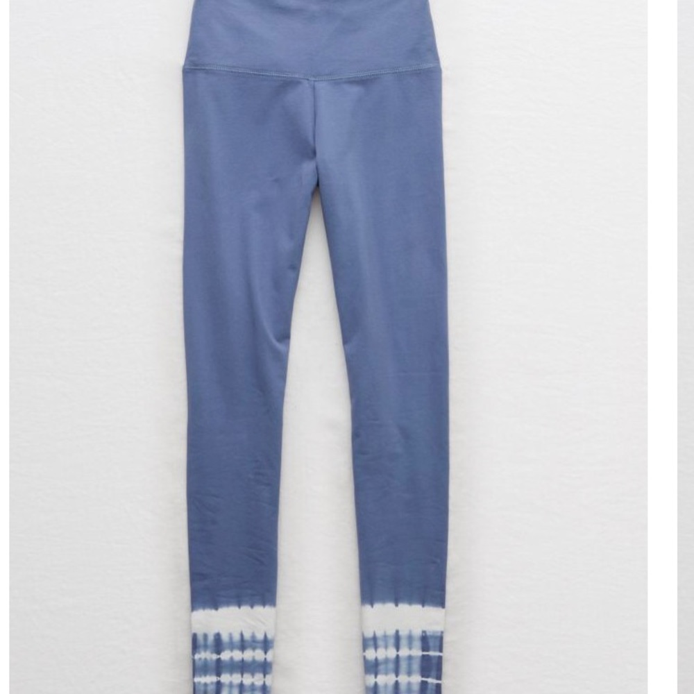 AERIE blue cotton leggings